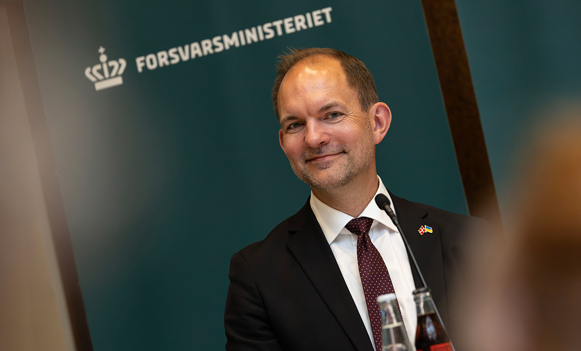 Ny forsvarsminister Jeppe Bruus