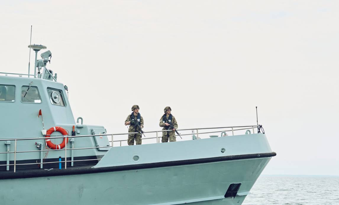 Marinehjemmeværnet ude at sejle