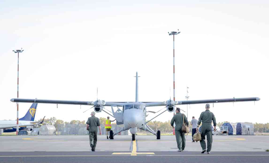 Twin Otter fly til Frontex