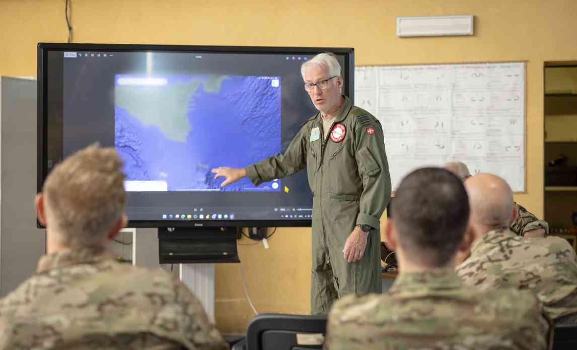 Hjemmeværnssoldat på opgave Frontex