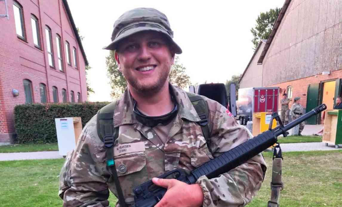 Flyverhjemmeværnssoldat Niklas har brugt meget af 2025 på at uddanne sig til soldat i Hjemmeværnet.