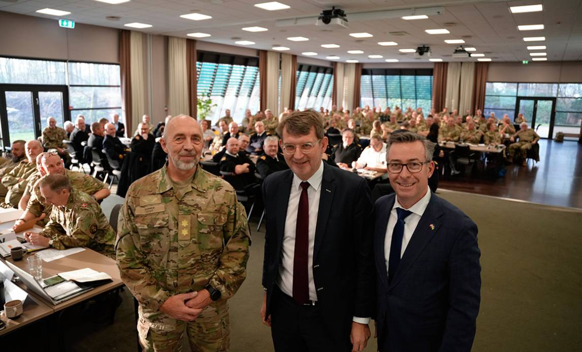 Mere end 200 frivillige chefer fra Hjemmeværnets underafdelinger var i weekenden samlet i Kolding til den årlige underafdelingschefsamling.