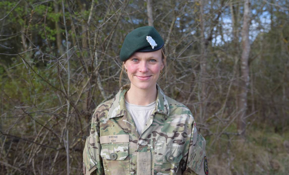 Kristine har været en tur i Ukraine for at finde ud af et samarbejde mellem Hjemmeværnet og den ukrainske Nationalgarde.