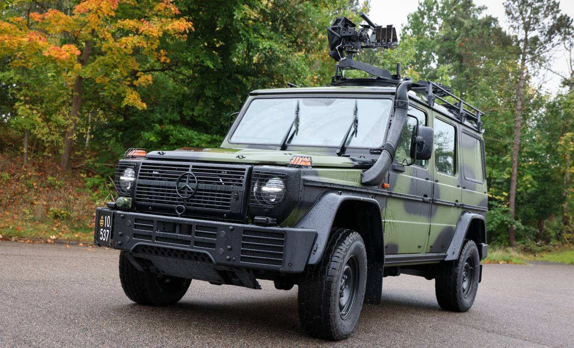 Et af Hjemmeværnets nye køretøjer