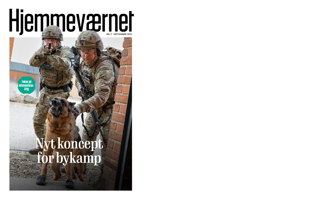 Forside af Magasinet Hjemmeværnet nr 2, 2022