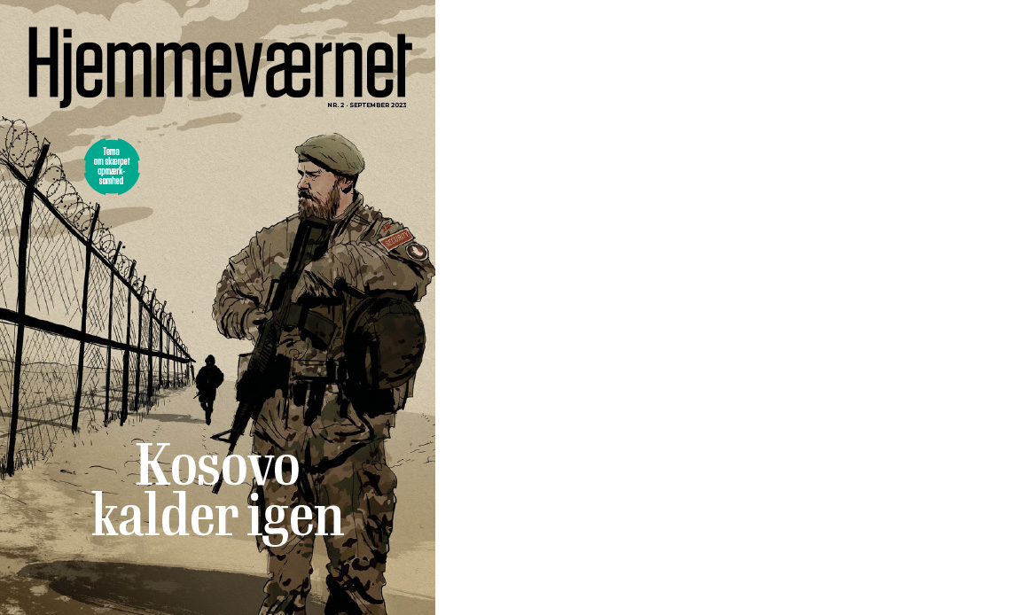 Forside af Magasinet Hjemmeværnet nr 2, 2023