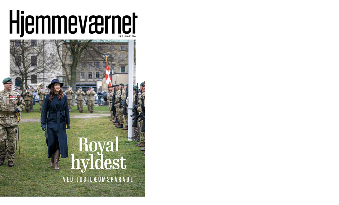 Forside af Magasinet Hjemmeværnet nr 2, 2024