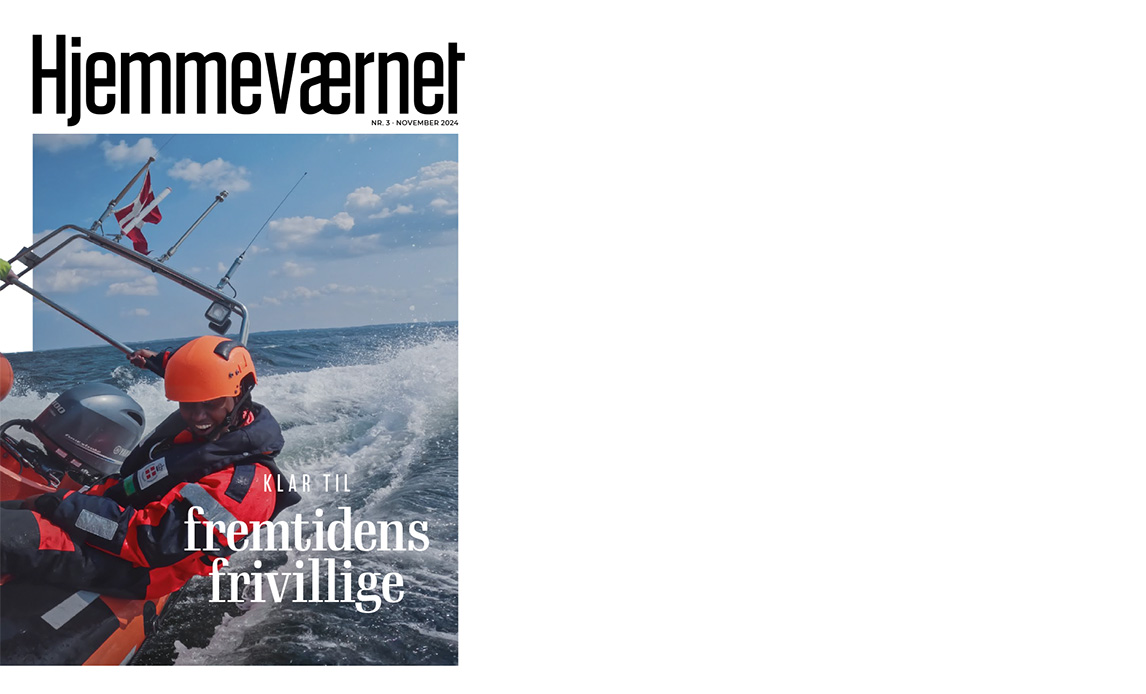 Forside af Magasinet Hjemmeværnet nr 3, 2024