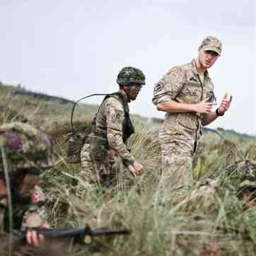 Som frivillig i Hjemmeværnet kan du tage uddannelse som delingsfører
